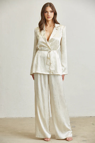 Champagne Pant Set