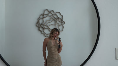 Open Back Midi Dress