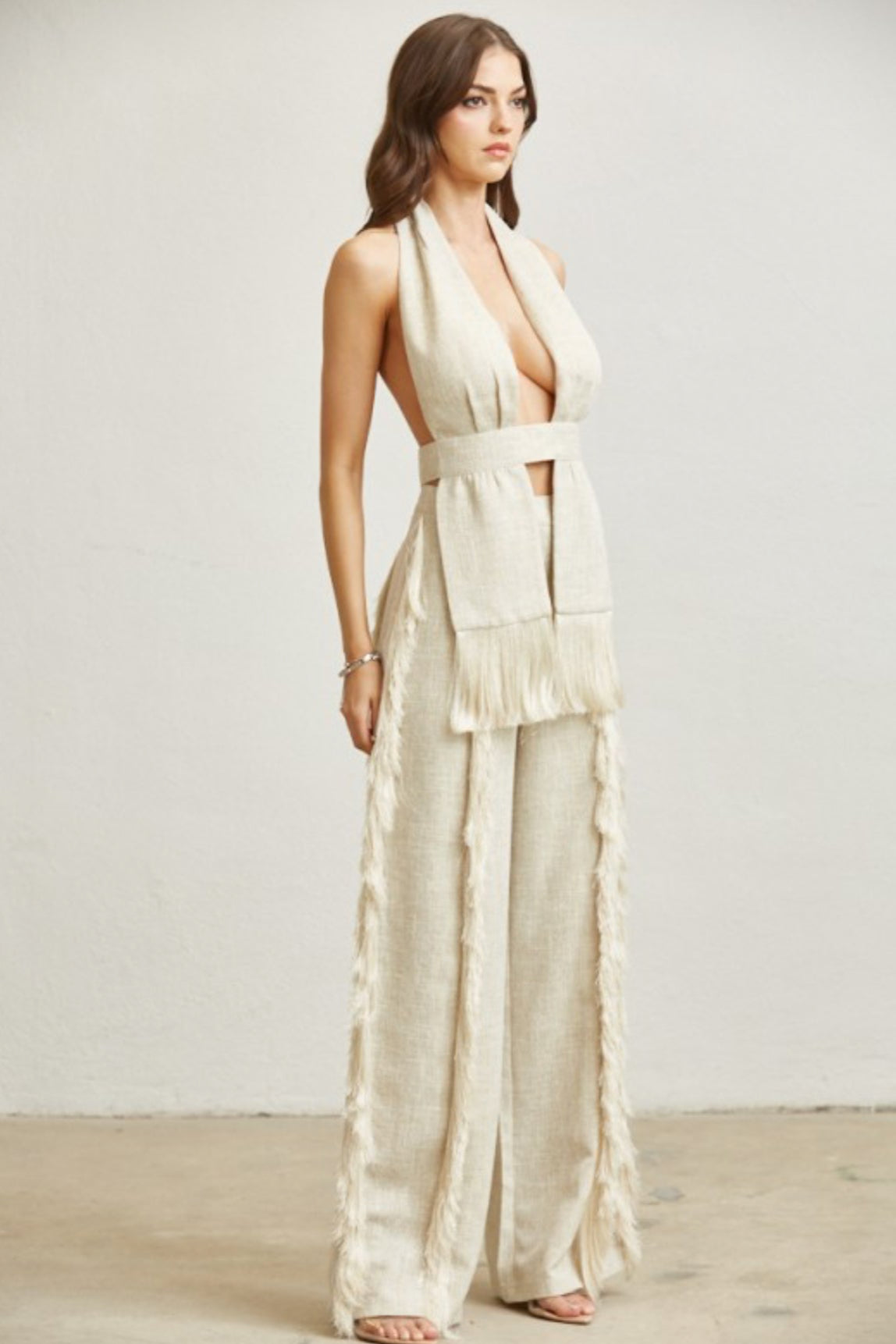 Halter Neck Top & Pant Set PREMIUM COLLECTION