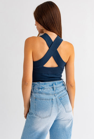 CRISS CROSS BODYSUIT