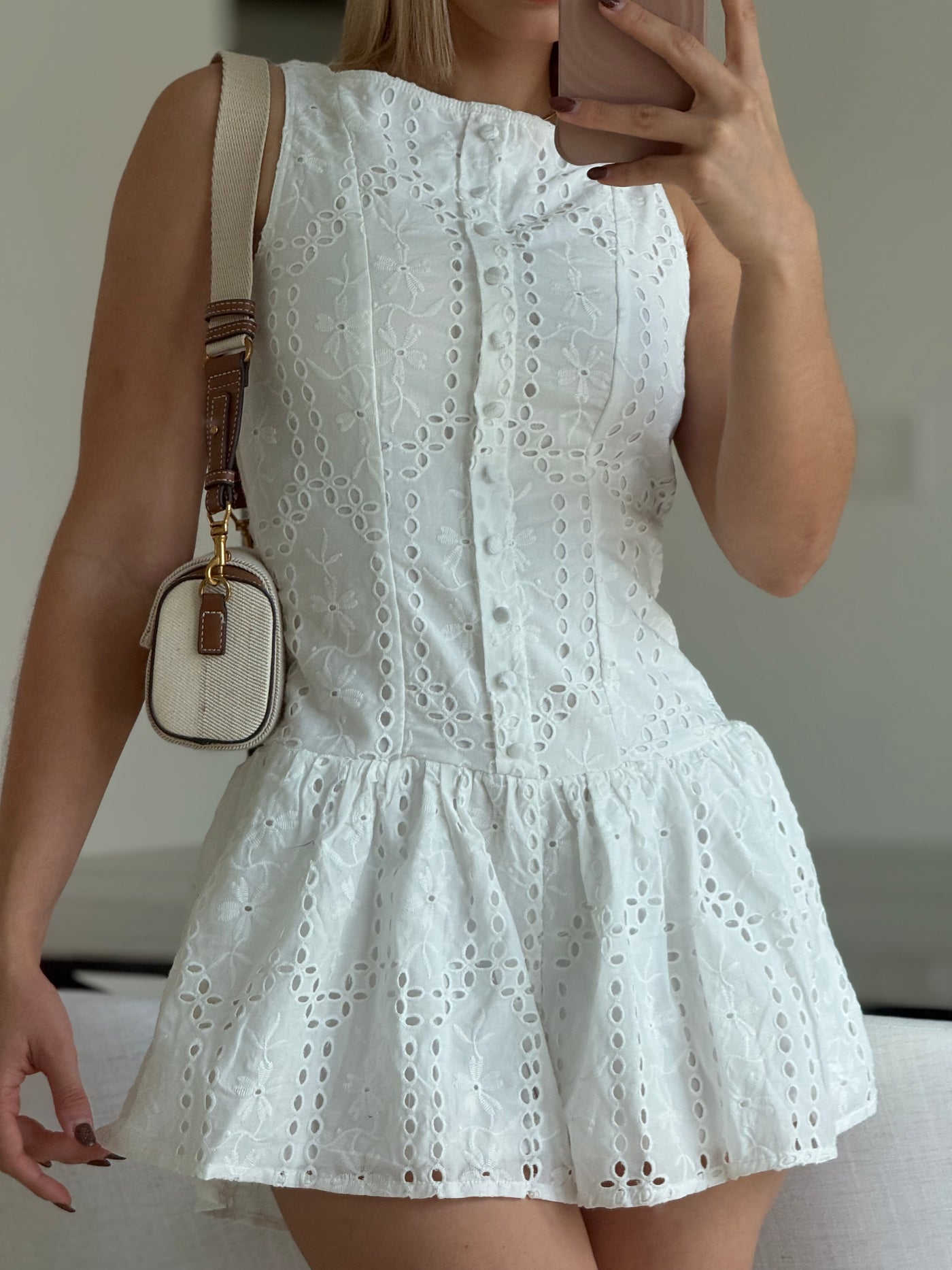 Eyelet Romper PREORDER 05/16/25 Aprox