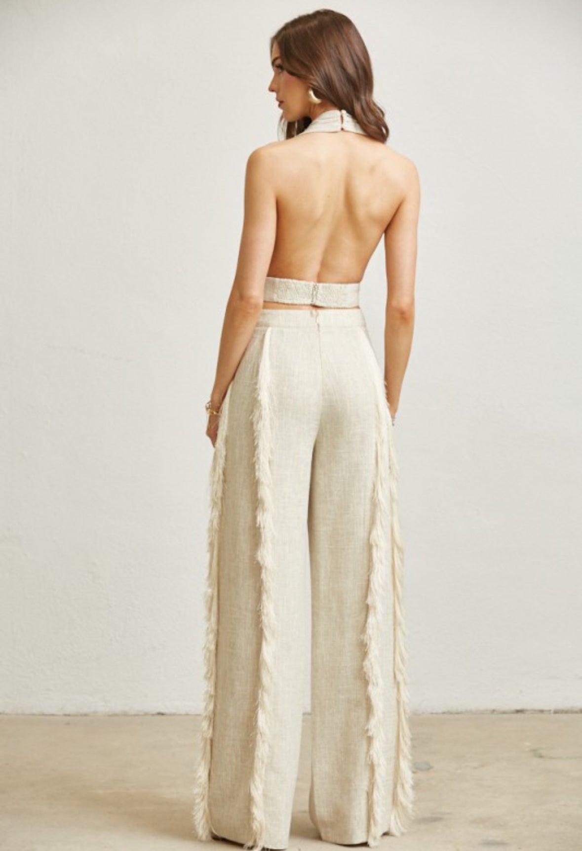 Halter Neck Top & Pant Set PREMIUM COLLECTION