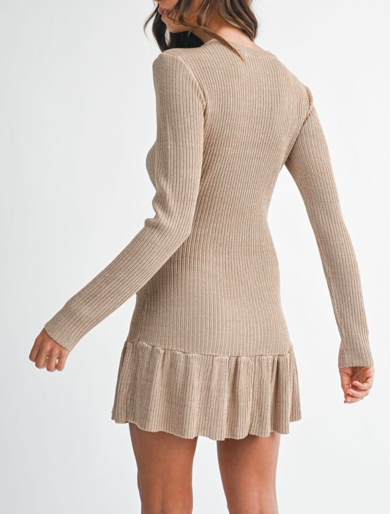 Knit Mini Dress PREORDER 11/30/25 Aprox