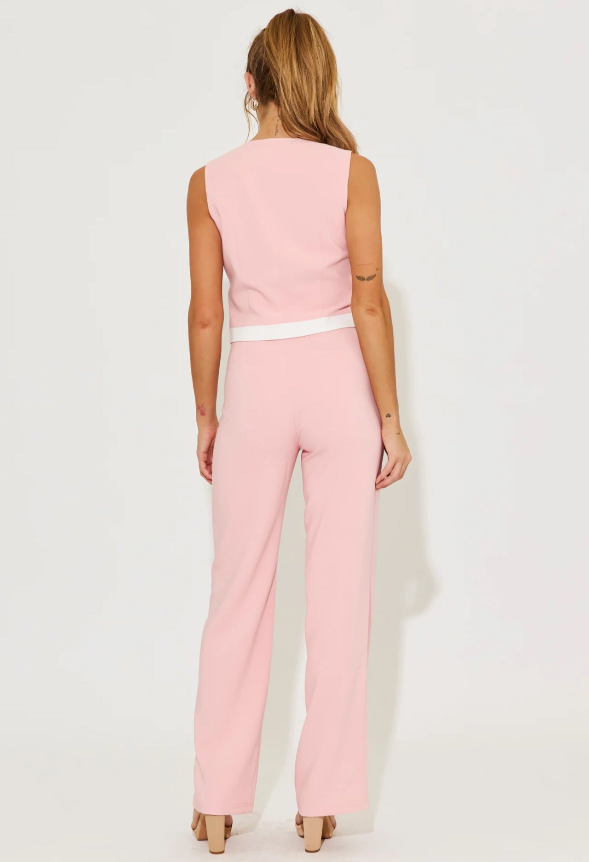 Two Tone Pant Set
