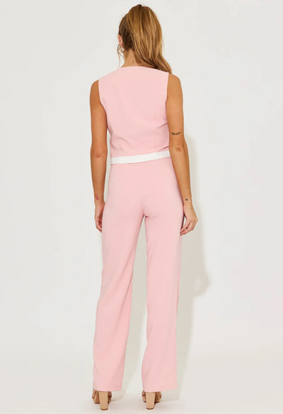 Two Tone Pant Set