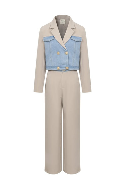 Denim Contrast Set