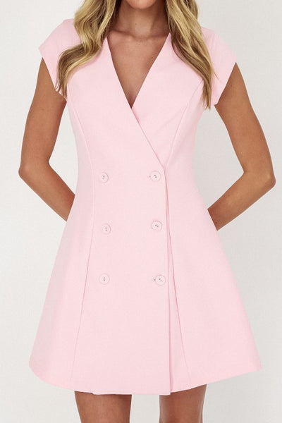 Soft Pink Mini Dress PREORDER JANUARY/10/2026 Aprox
