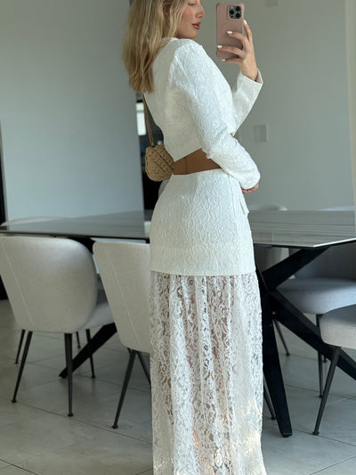 Cropped Blazer & Skirt PREMIUM COLLECTION