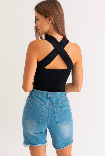 CRISS CROSS BODYSUIT