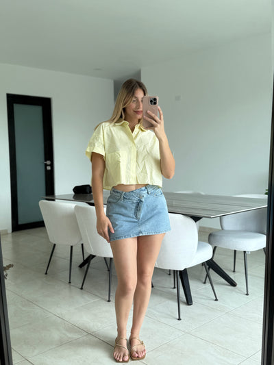 Mid Rise Skort