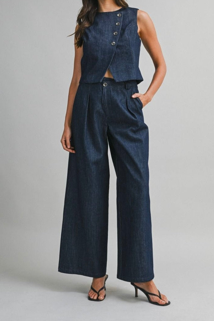 Asymmetric Top & Pant Set PREORDER DECEMBER 31, 2025 Aprox