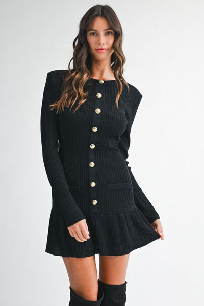 Knit Mini Dress PREORDER 11/30/25 Aprox
