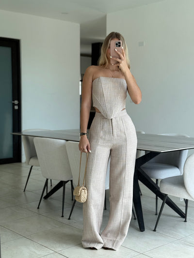 Tweed Pant Set                   PREMIUM COLLECTION