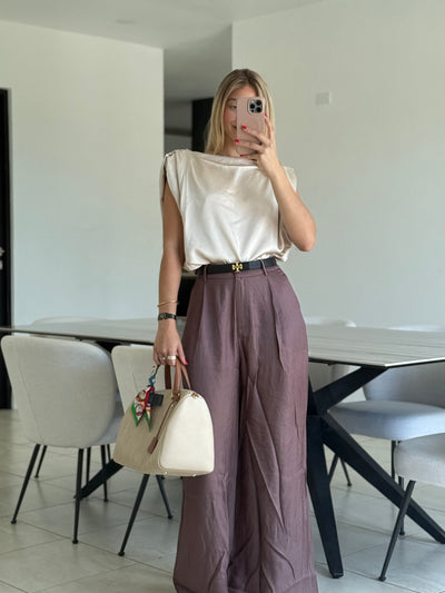 Satin Pants