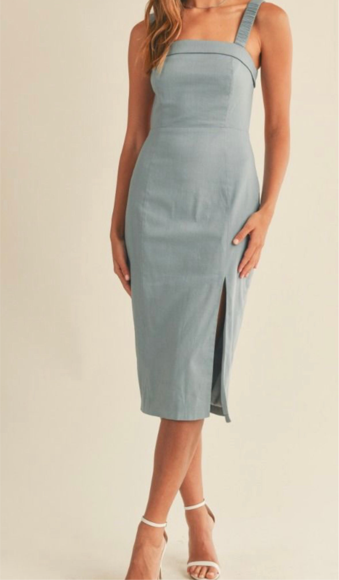 Sleeveless Midi Dress