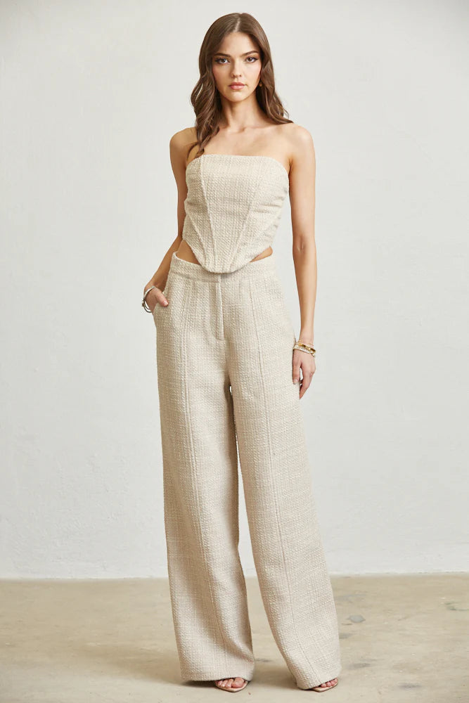 Tweed Pant Set                   PREMIUM COLLECTION