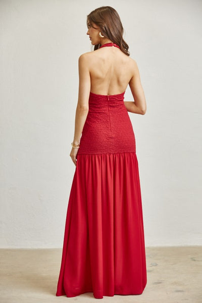 Drop Waist Maxi Dress
