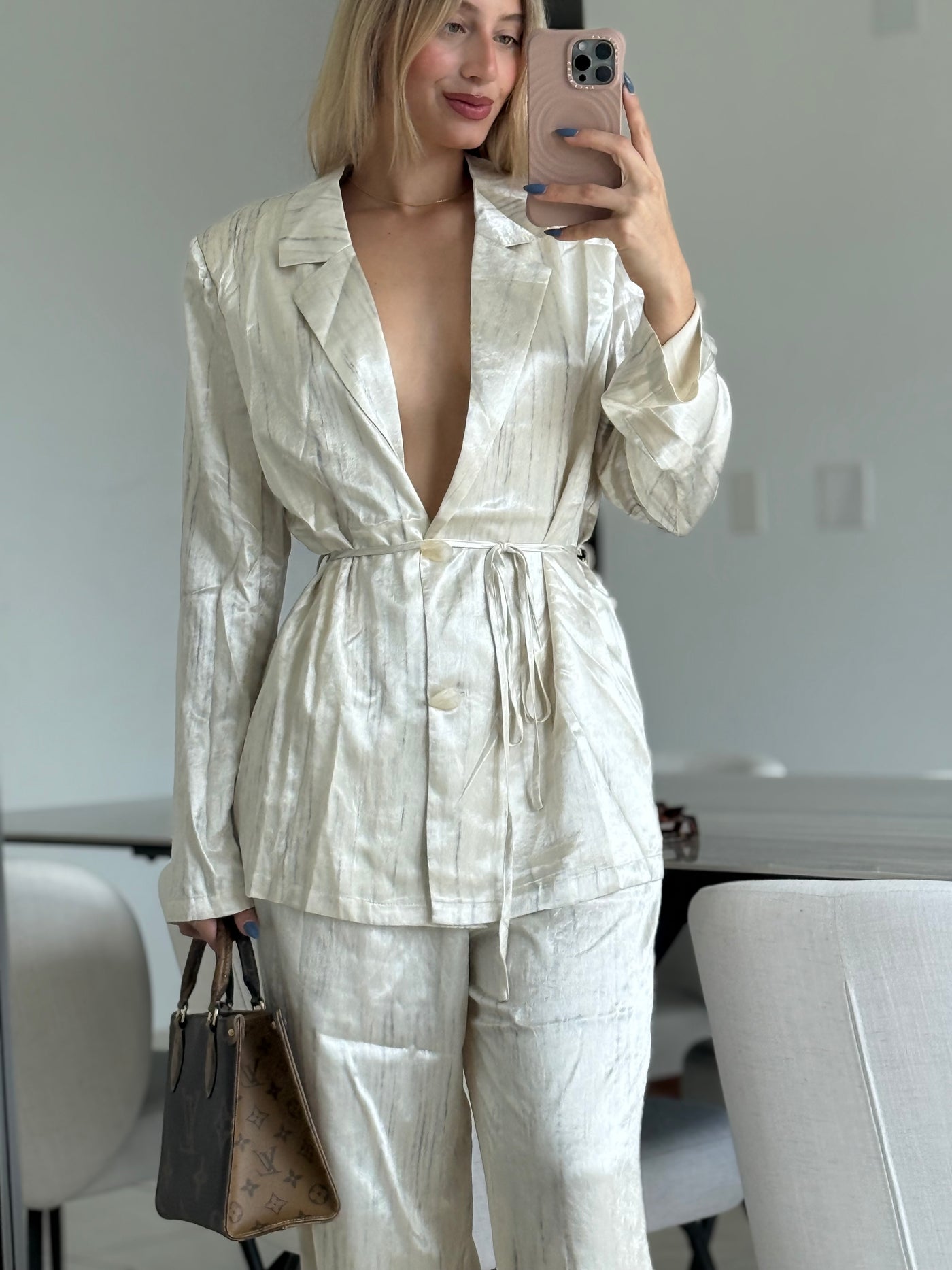 Champagne Pant Set