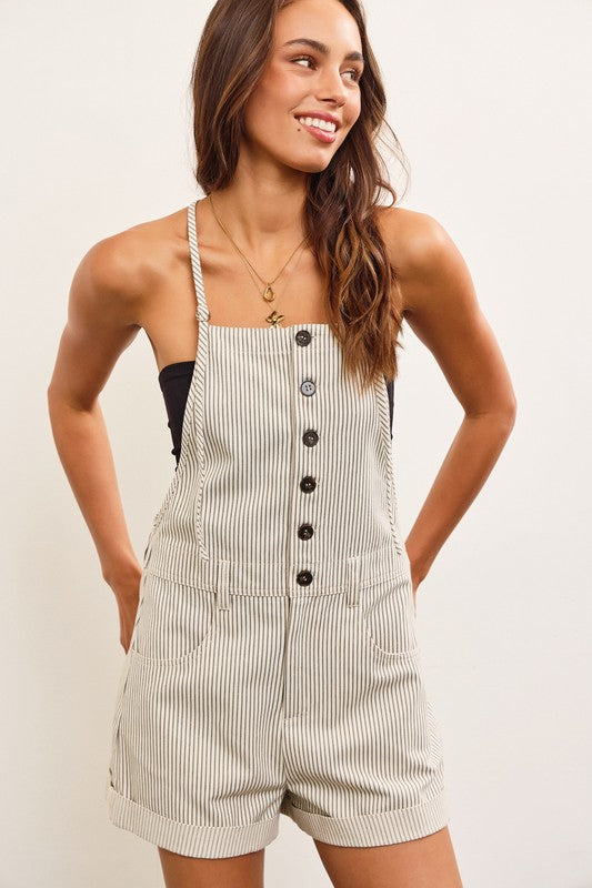 Striped Romper PREORDER 04/27/25 Aprox