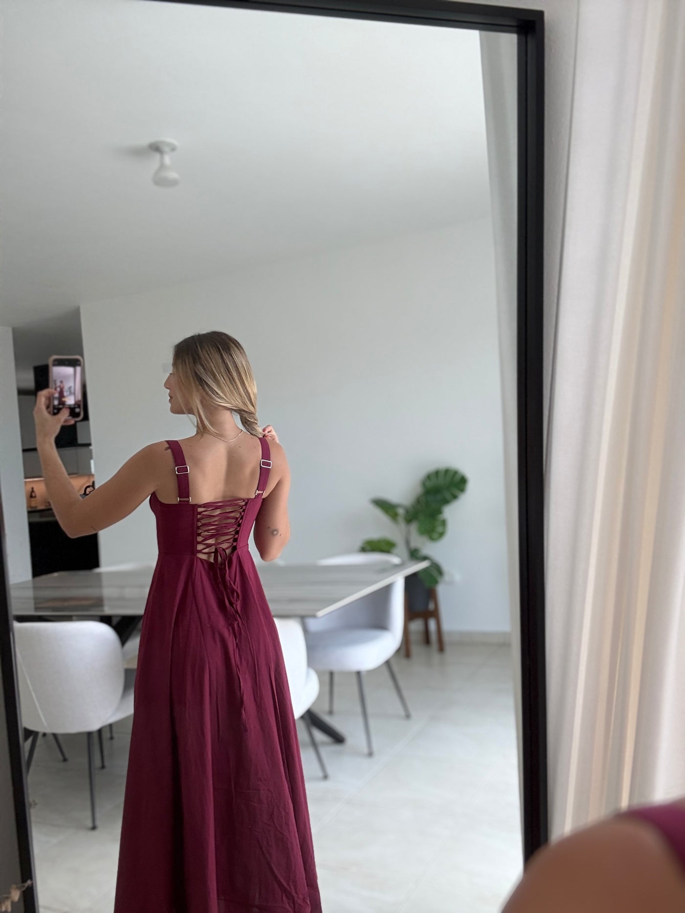 Wine Dress