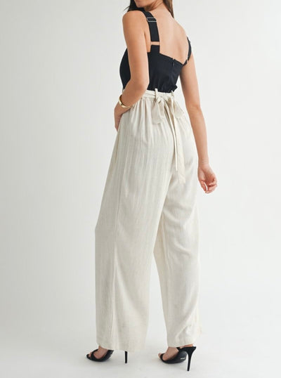 Contrast Solid Jumpsuit PREORDER 05/28/25 Aprox