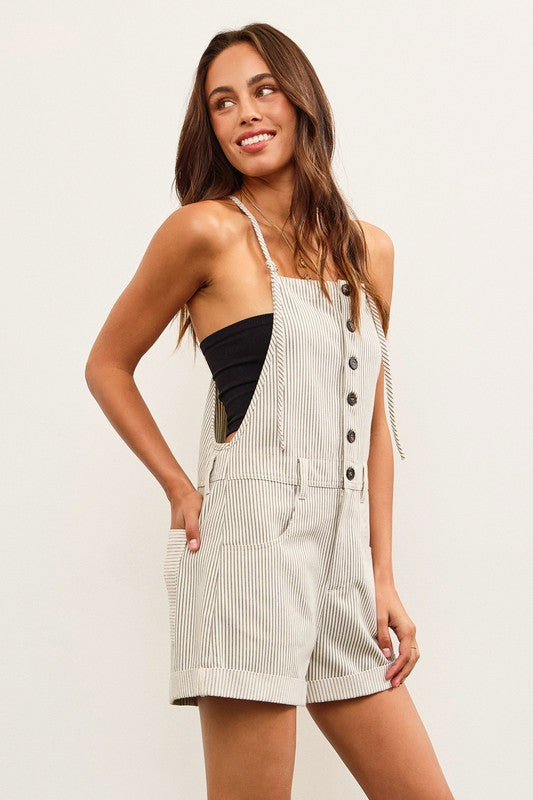 Striped Romper PREORDER 04/27/25 Aprox