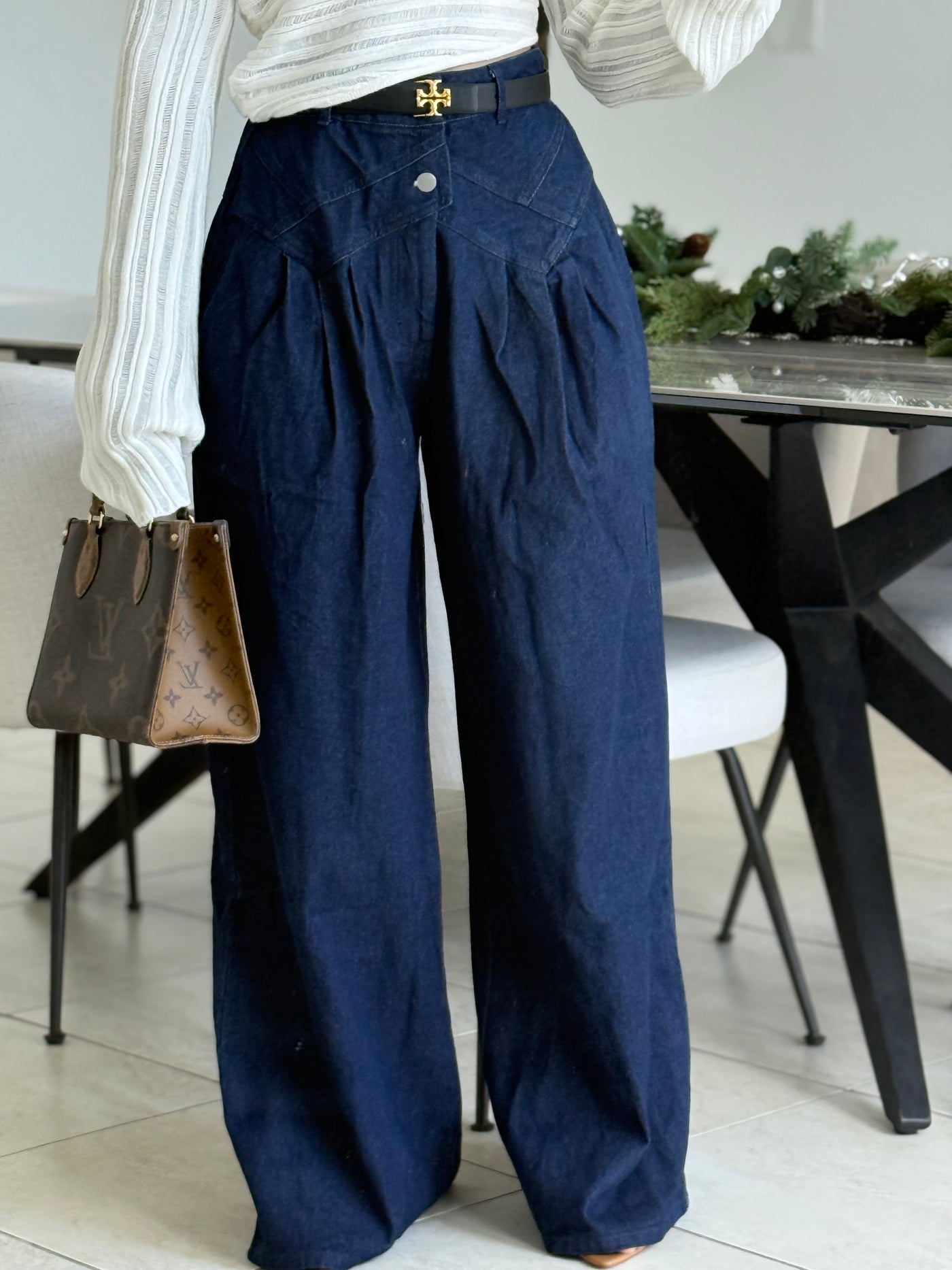 Dark High Waist Denim PREORDER 11/15/25 Aprox