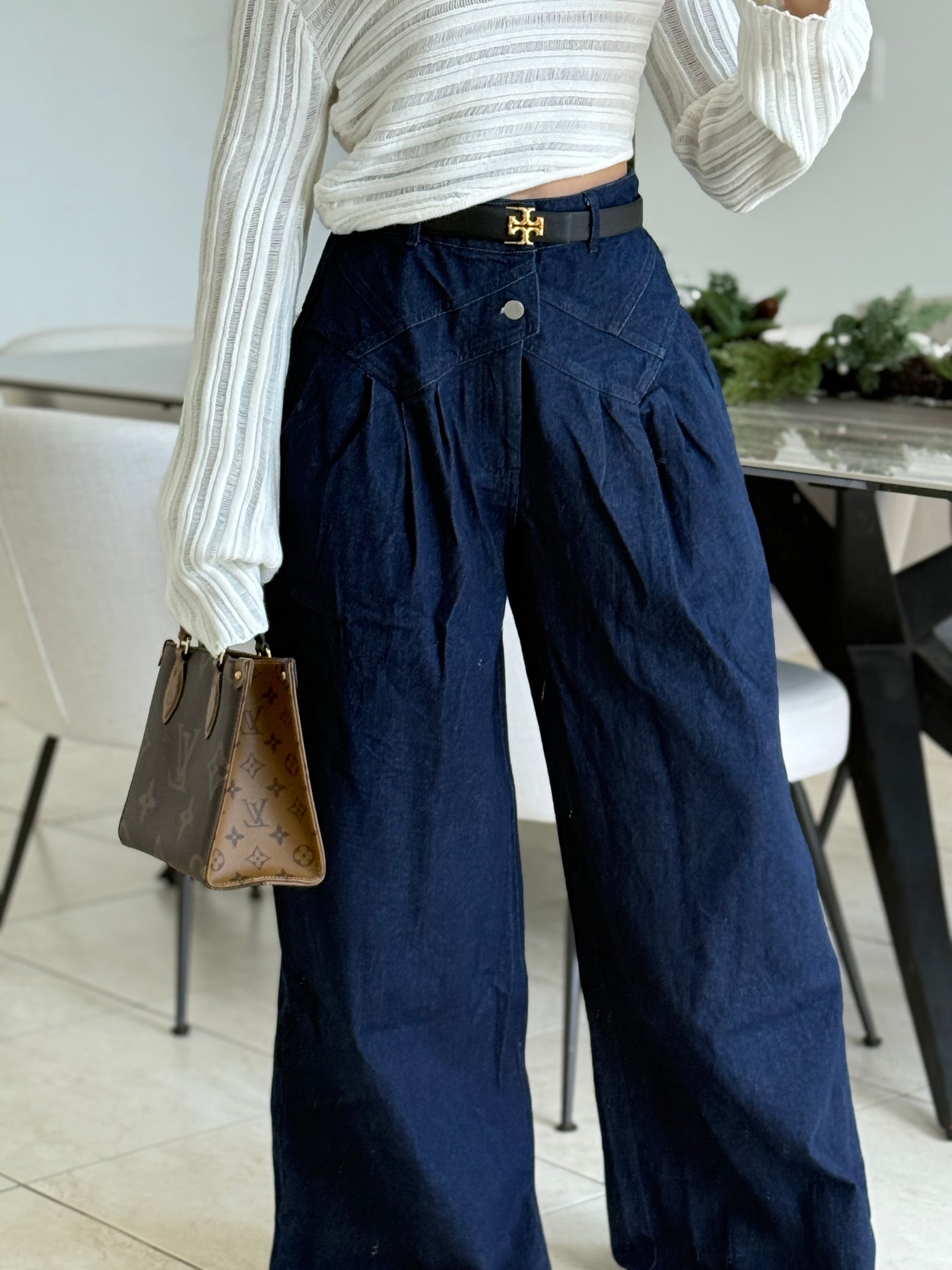 Dark High Waist Denim PREORDER 11/15/25 Aprox