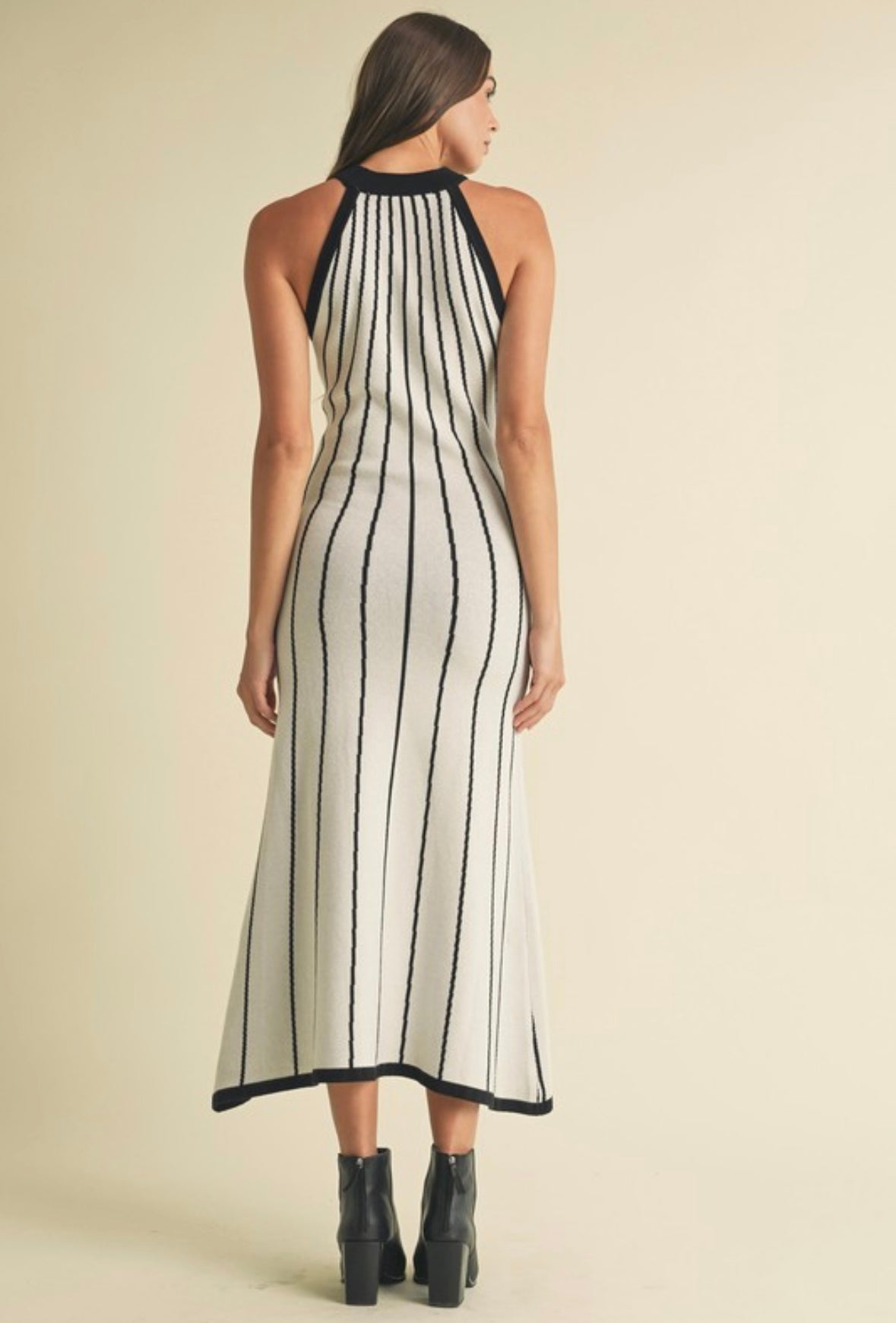 Knit Stripe Maxi Dress PREORDER 10/05/24 Aprox