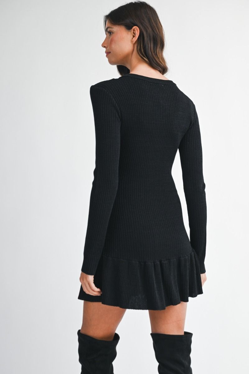Knit Mini Dress PREORDER 11/30/25 Aprox