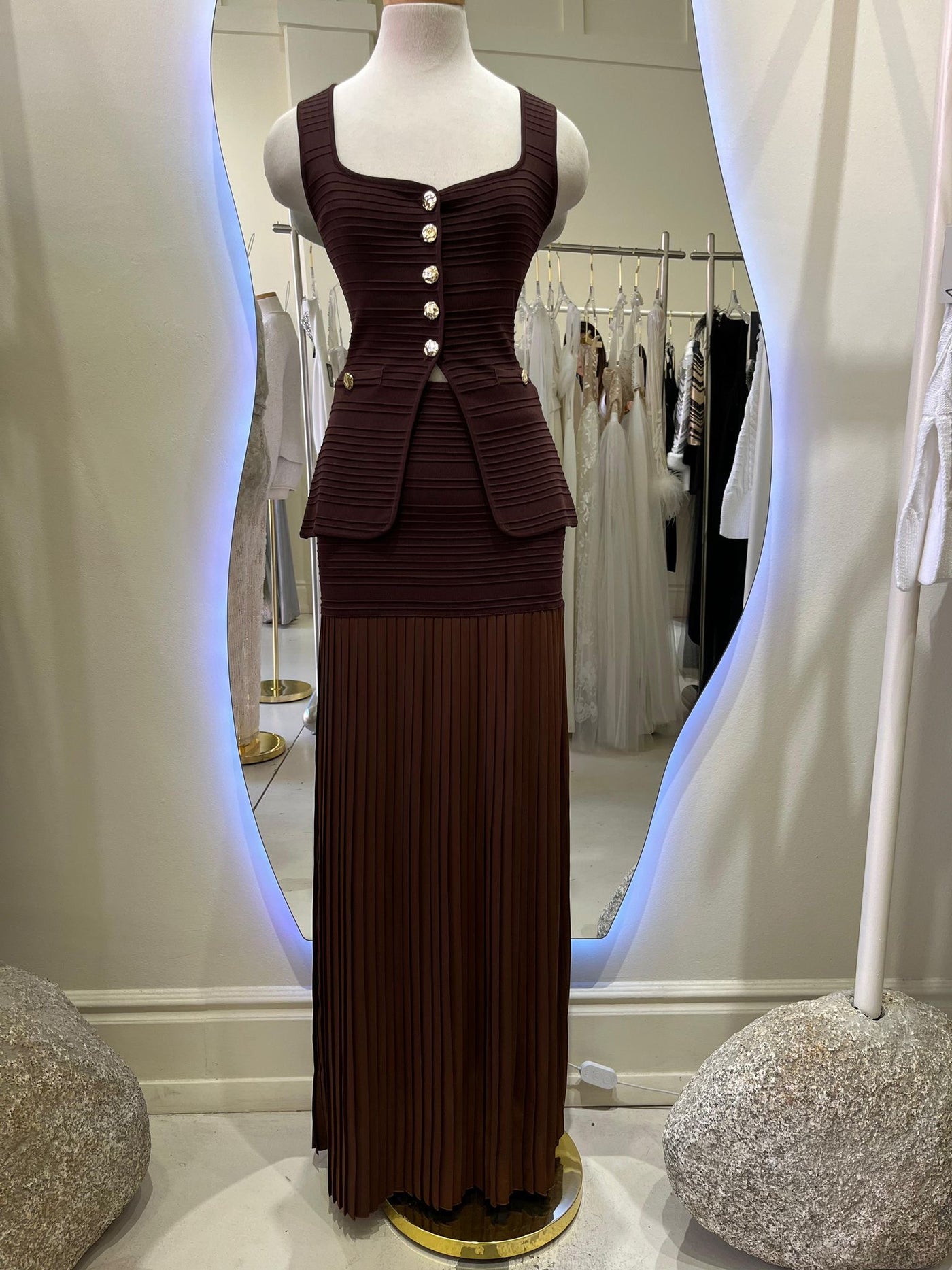 Ribbed Skirt Set                  Premium Collection PREORDER 10/17/25 Aprox