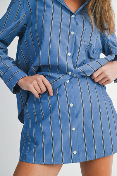 Striped Skort Set PREORDER 11/15/25 Aprox