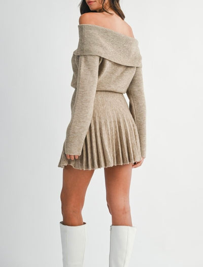 Off Shoulder Dress PREORDER 11/13/25 Aprox