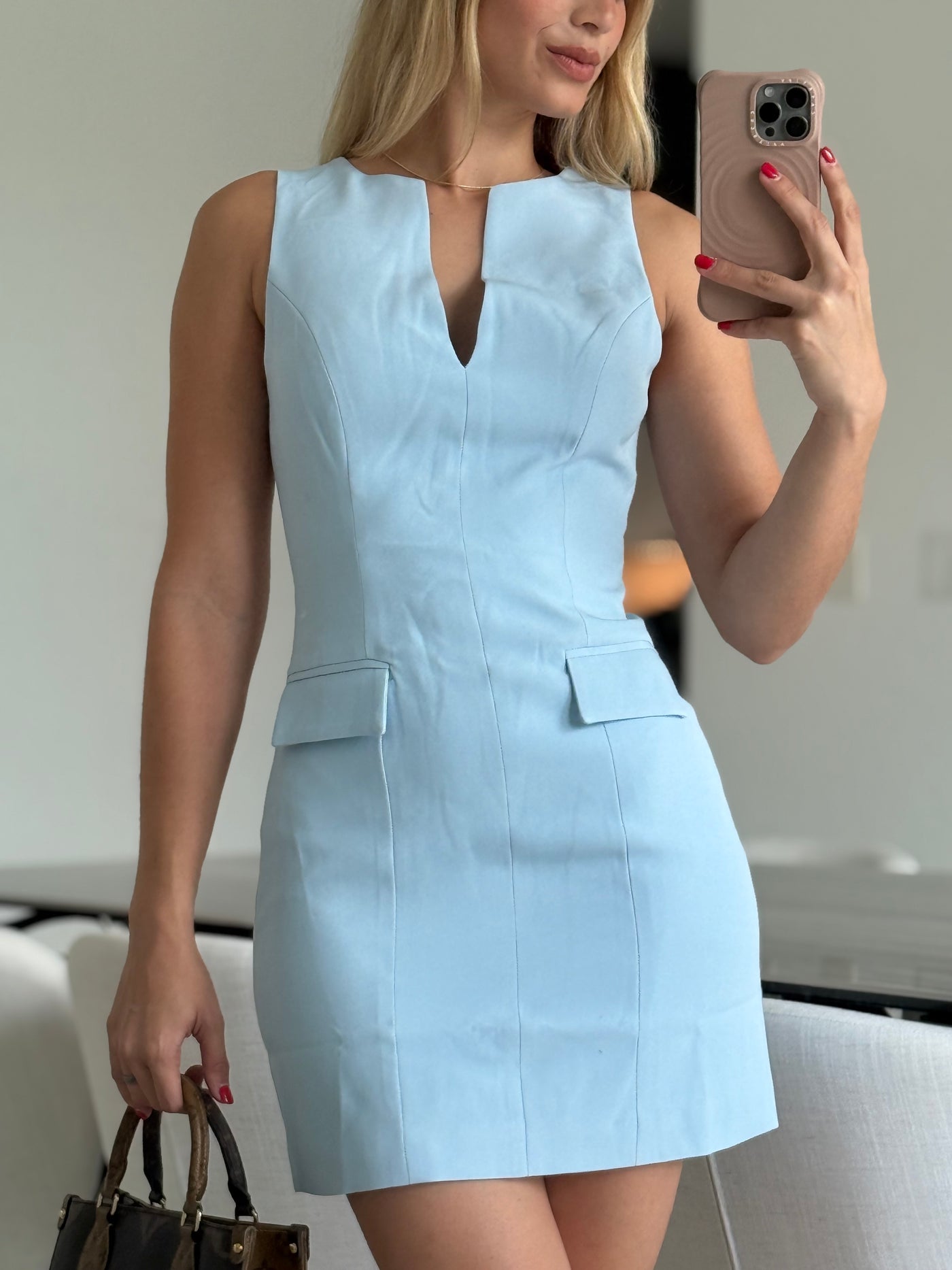 Sleeveless Short Dress