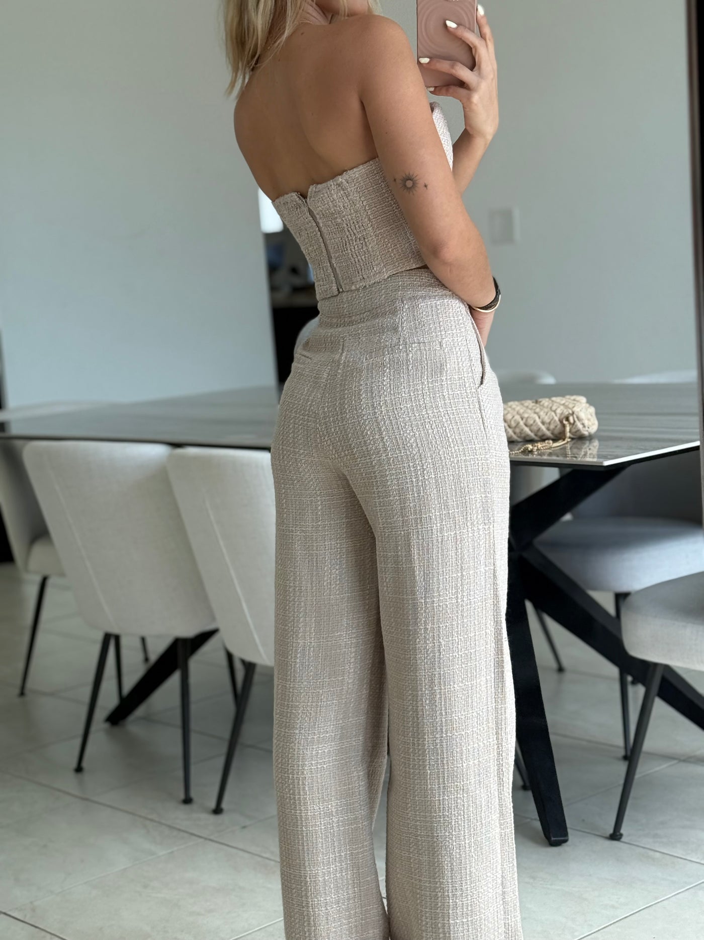 Tweed Pant Set                   PREMIUM COLLECTION