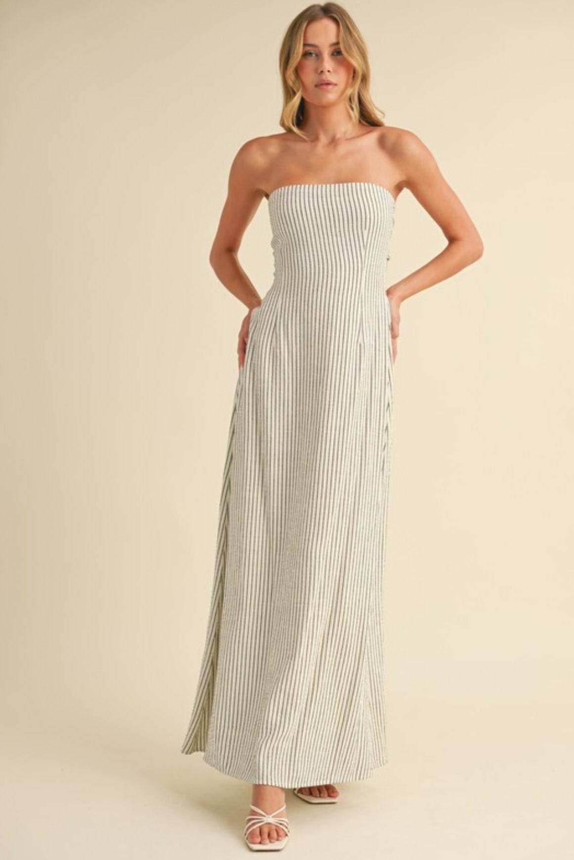 Strapless Maxi Dress PREORDER 03/12/25 Aprox