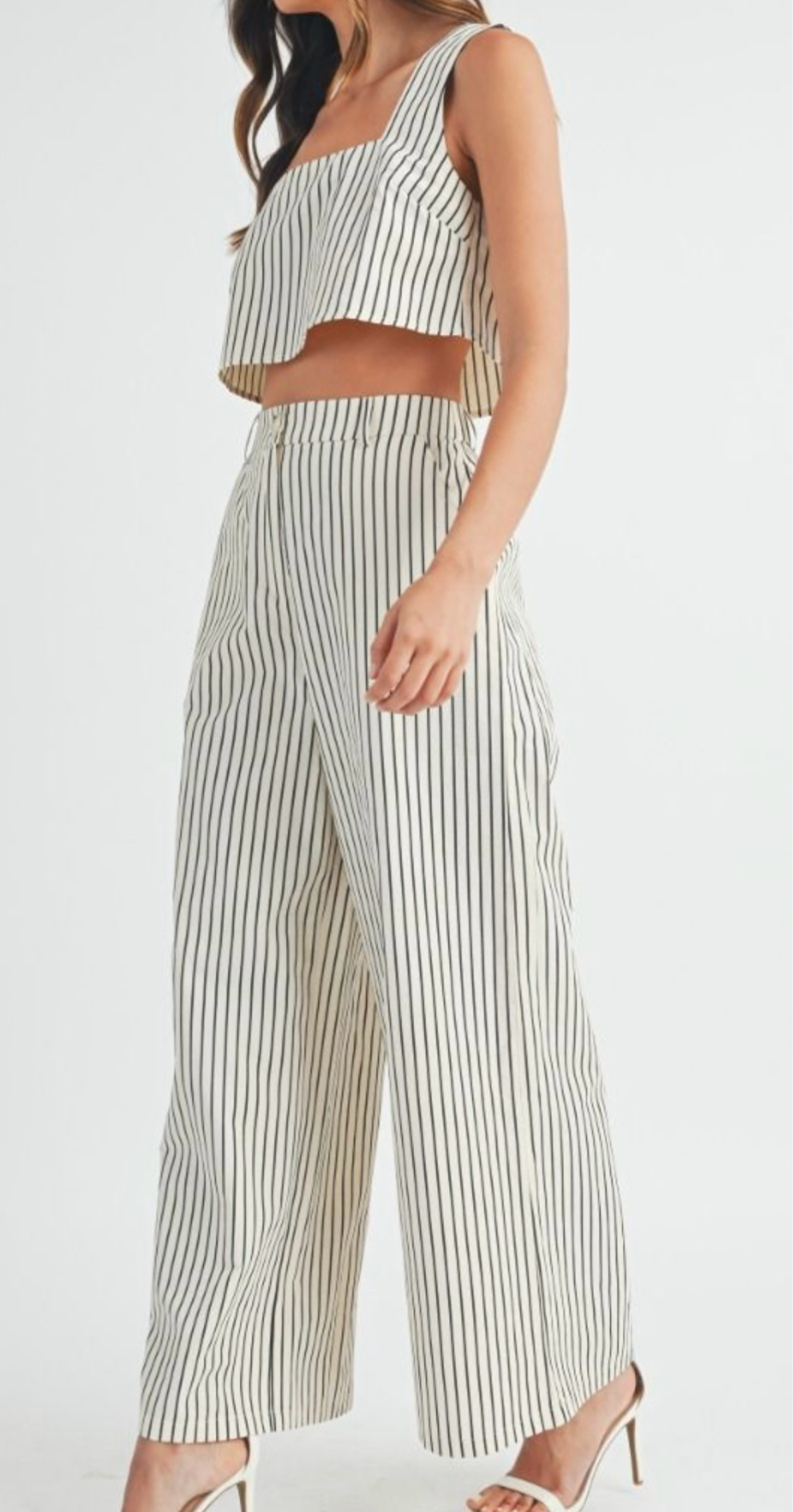 Stripe Pant Set