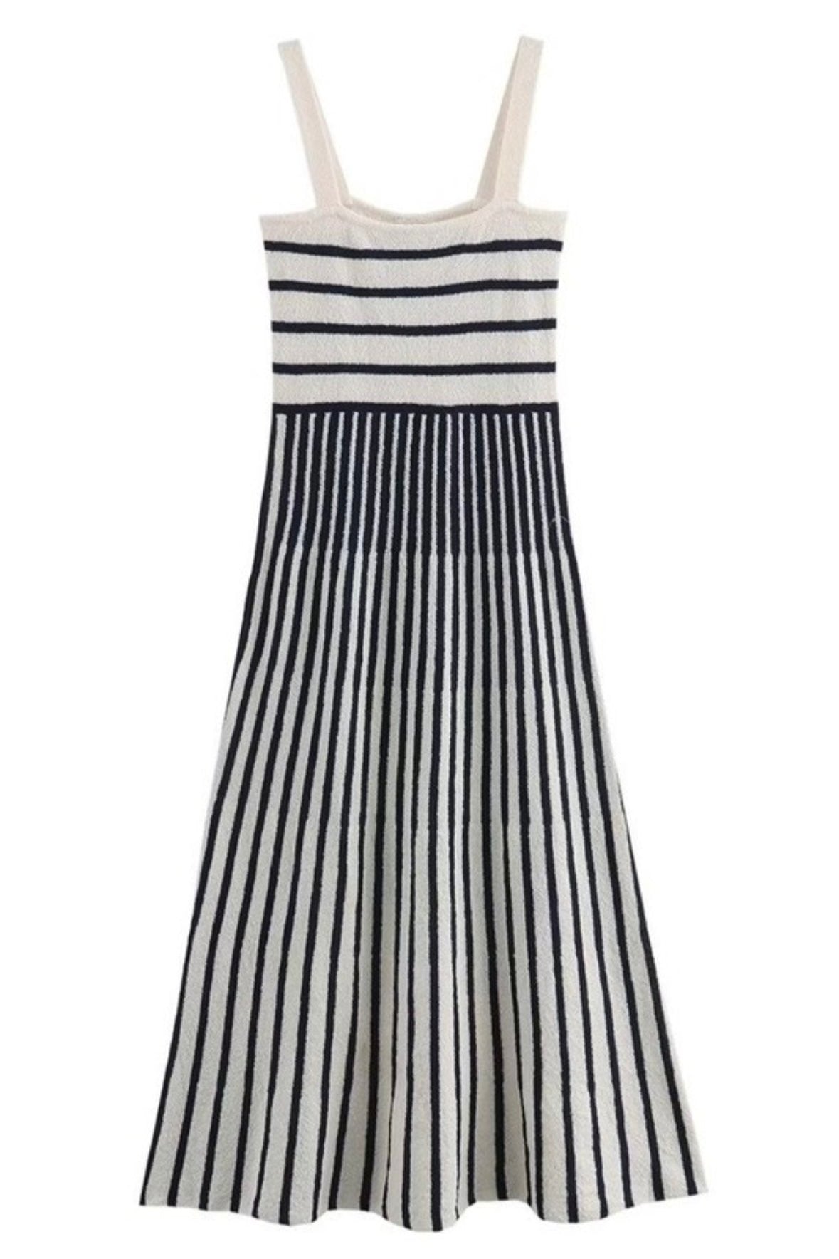 Striped Sleeveless Dress