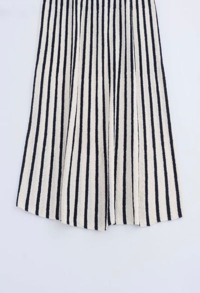 Striped Sleeveless Dress