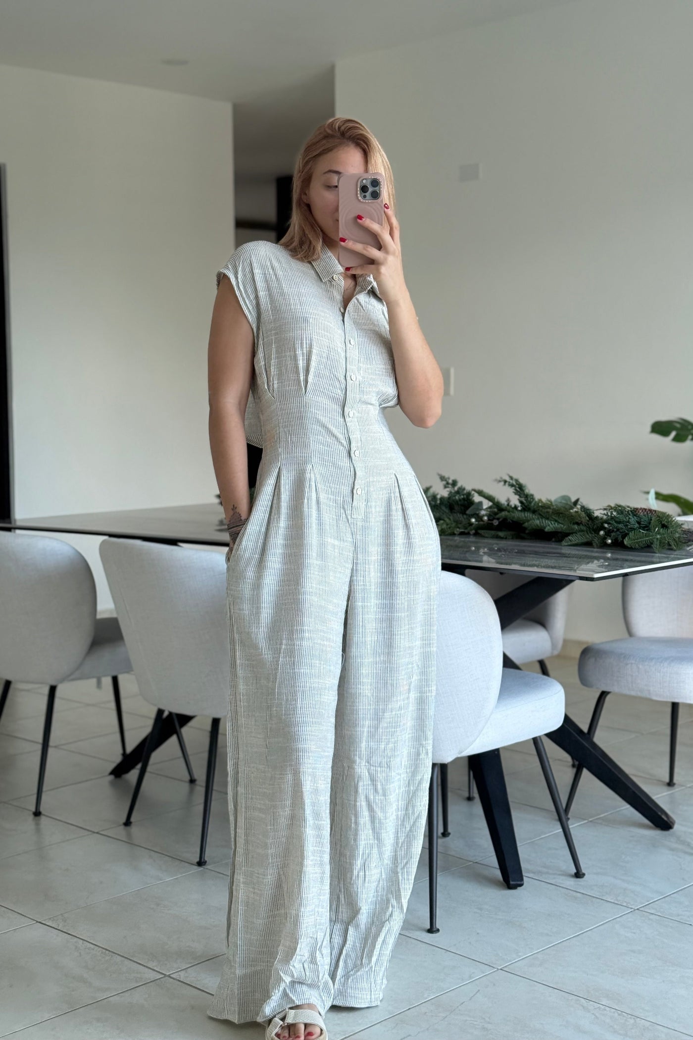 Linen Jumpsuit