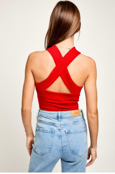 CRISS CROSS BODYSUIT