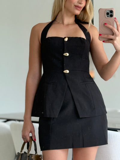 Halter Skirt Set                 PREMIUM COLLECTION