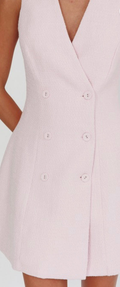 V- Neckline Dress