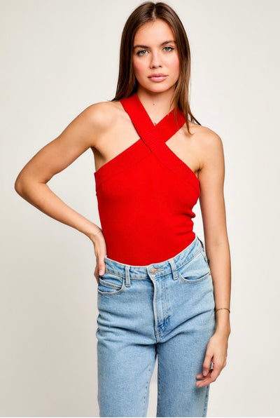 CRISS CROSS BODYSUIT