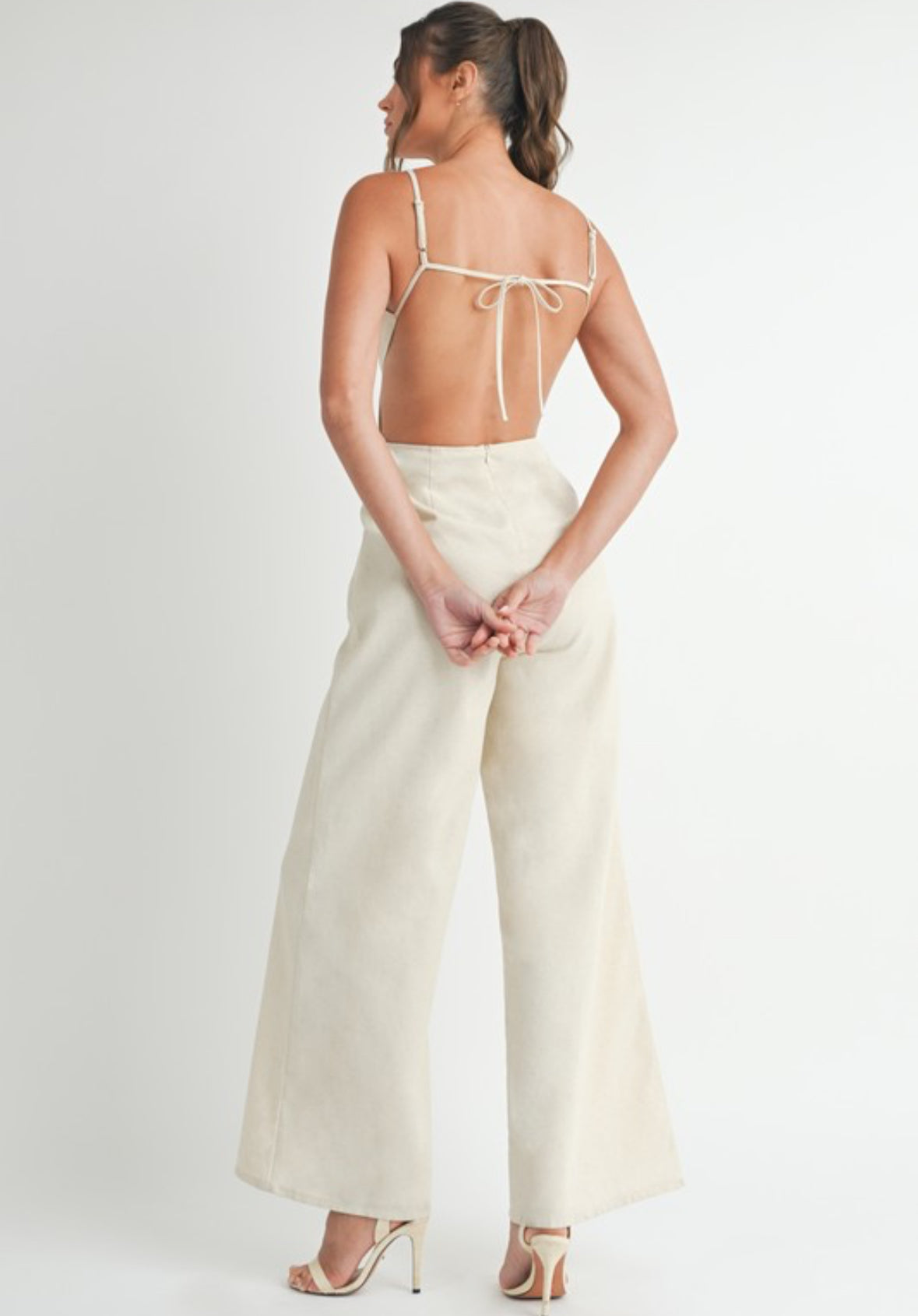 Floral Cut Out Jumpsuit