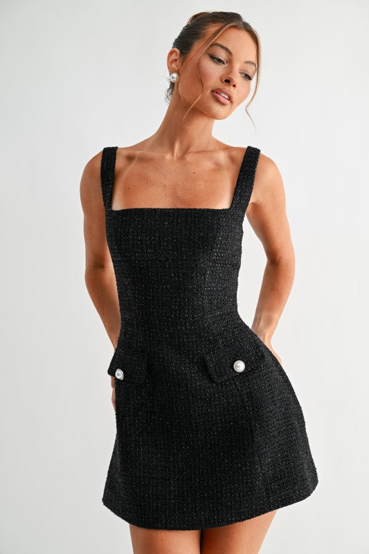 Tweed Mini Dress Aprox PREORDER 09/15/25 Aprox