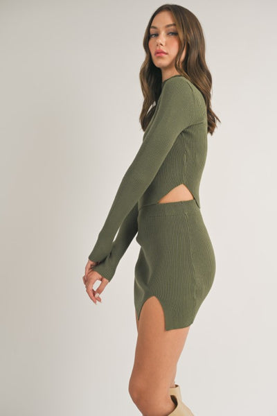 Knit Skirt Set PREORDER 11/15/25 Aprox