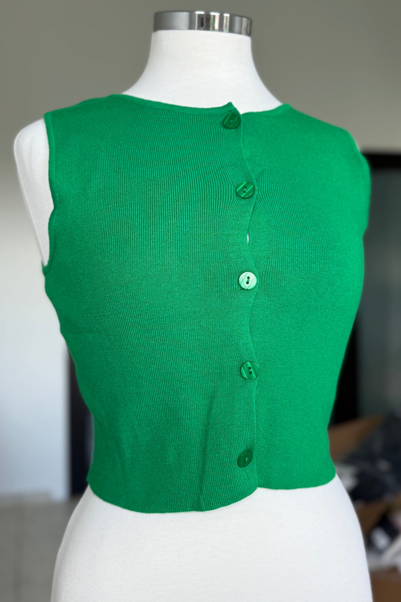 Kelly Green crop top