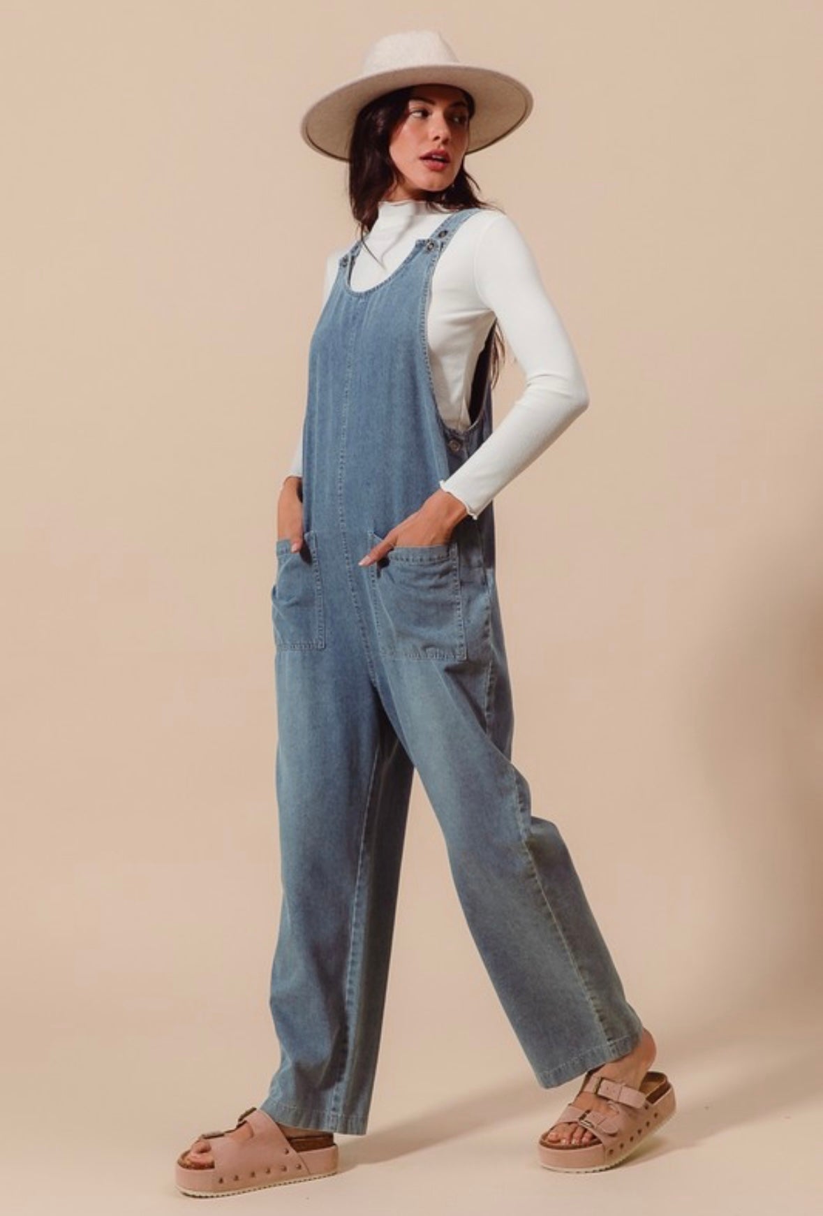 Casual Denim Overall PREORDER 11/30/24 Aprox