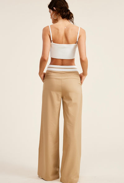 Beige Trouser